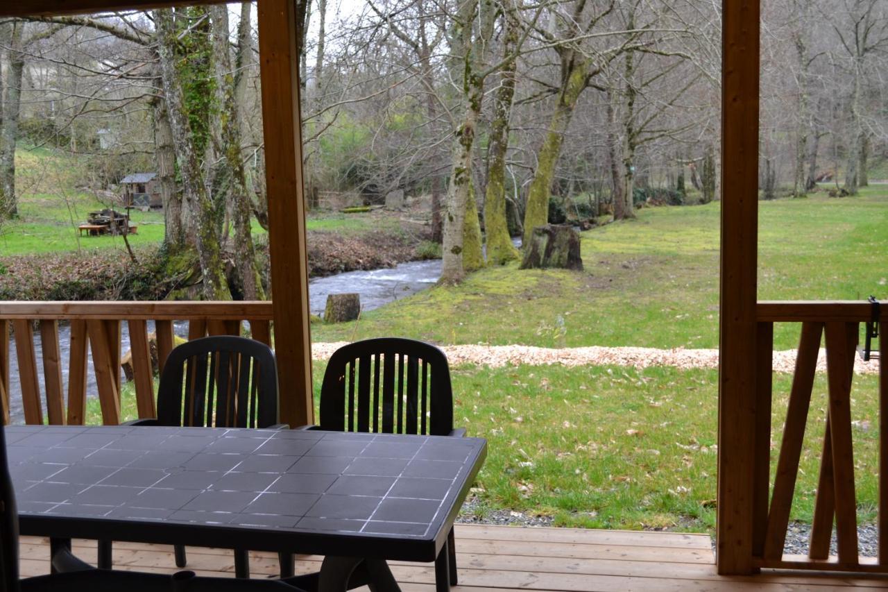 Chalets Au Bord De L'Eau Caudebronde Buitenkant foto