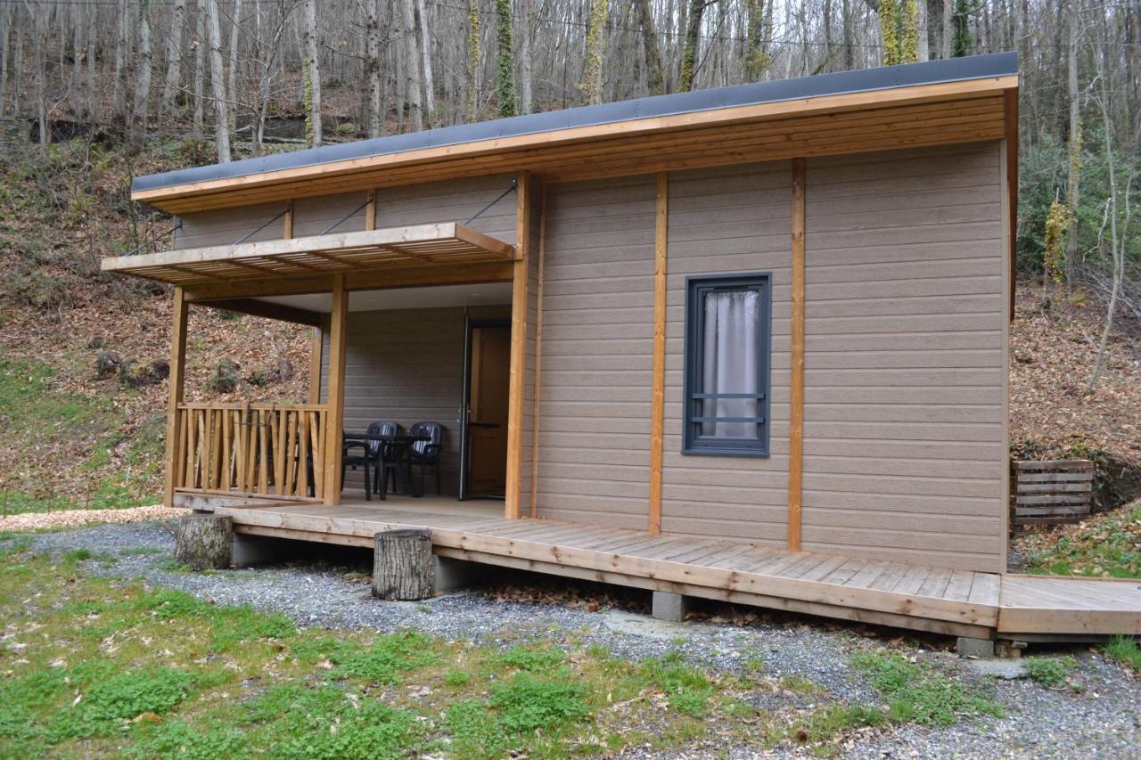 Chalets Au Bord De L'Eau Caudebronde Buitenkant foto